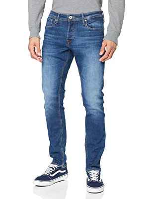 Jack & Jones Jjiglenn Jjoriginal Am 814 Noos Vaqueros Slim, Azul (Blue Denim Blue Denim), 32W / 30L para Hombre