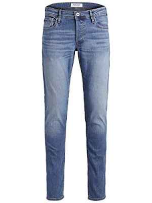 Jack & Jones Jjiglenn Jjoriginal Am 815 Noos Vaqueros Slim, Azul (Blue Denim), 34W / 32L para Hombre