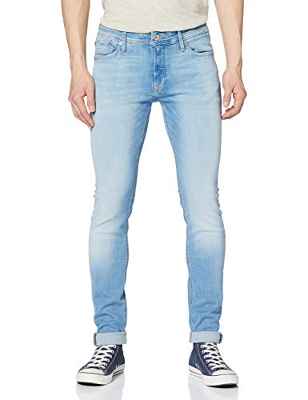 JACK & JONES Jjiliam Jjoriginal Agi 002 Noos Vaqueros Skinny, Azul (Blue Denim Blue Denim), W34/L32 (Talla del Fabricante: 34) para Hombre