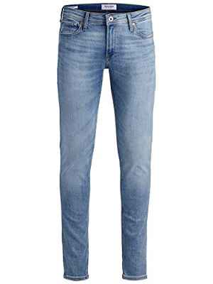 Jack & Jones Jjiliam Jjoriginal Am 792 50sps Noos Vaqueros Skinny, Azul (Blue Denim Blue Denim), 33W / 32L para Hombre