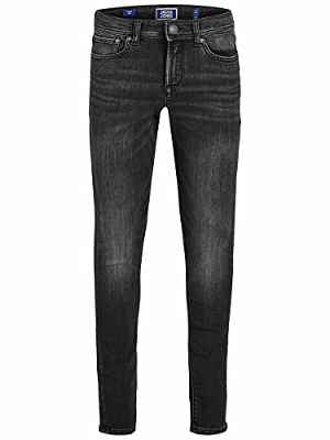 Jack & Jones Jjiliam Jjoriginal Am 830 Jr Noos Jeans, Negro (Black Denim Black Denim), 164 para Niños