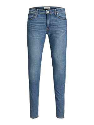 Jack & Jones Jjitom Jjoriginal Am 815 STS Vaqueros Skinny, Azul Mezclilla, 33W / 32L para Hombre