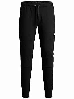 Jack & Jones Jjiwill Jjair Noos NB-Pantalones de chándal, Negro, XL para Hombre