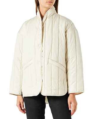 Jack & Jones Jxalice Noos-Chaqueta Acolchada, Color Blanco, M para Mujer