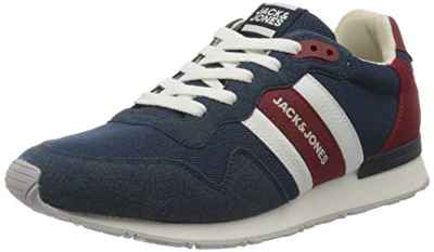 Jack & Jones NOS Jfwstellar Mesh Majolica Blue Noos, Zapatillas para Hombre, 43 EU