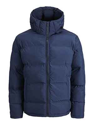 JACK&JONES JUNIOR JJESEAMLESS Recycle Puffer SN JNR Chaqueta, Navy Blazer, 152 para Niños