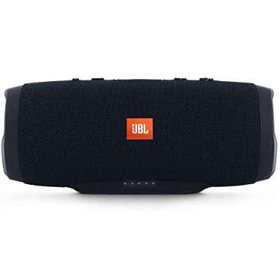 JBL Charge 3 Stealth Edition - Altavoz inalámbrico portátil con Bluetooth - Parlante Resistente al Agua (IPX7) - JBL Connect+ - hasta 20h de reproducción con Sonido de Alta fidelidad - Stealth