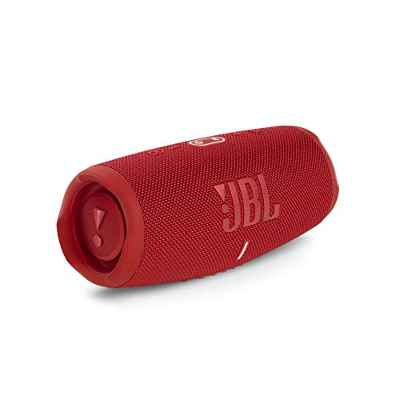 JBL Charge 5 Altavoz inalámbrico portátil con Bluetooth y batería integrada, resistente al agua IP67, con PartyBoost para subir el nivel de la fiesta, hasta 20h de reproducción, rojo