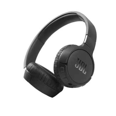 JBL Tune 660NC Auriculares supraaurales inalámbricos con bluetooth y cancelación de ruido, Sonido Pure Bass, hasta 44h de música de música continua, color negro