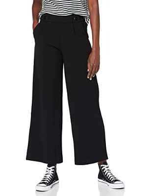 JDY Jdygeggo New Long Pant Jrs Noos-Pantalones Largos, Negro, L para Mujer