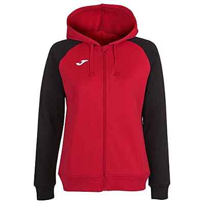 Joma Chaqueta con Capucha Academy IV Rojo Negro