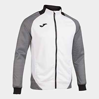 Joma Essential II Chaqueta Y Chaleco Cabal, Hombre, Blanco Negro, M