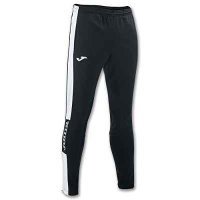 Joma Pantalon Championship IV Largo, Hombres, Negro (Black/White), L