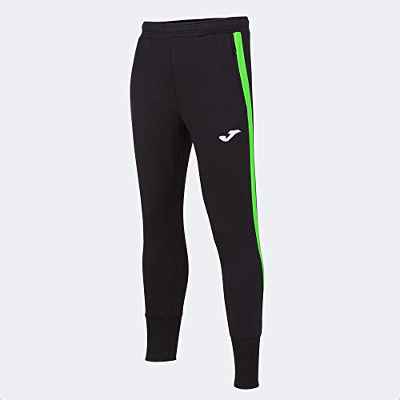 Joma Pantalón Largo Advance Negro Verde flúor