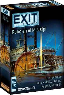   Juego de mesa Exit Robo en el Misisipi