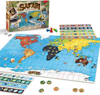 Juego de mesa Safari El juego de los animales 