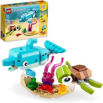 Juguete Lego animales marinos 