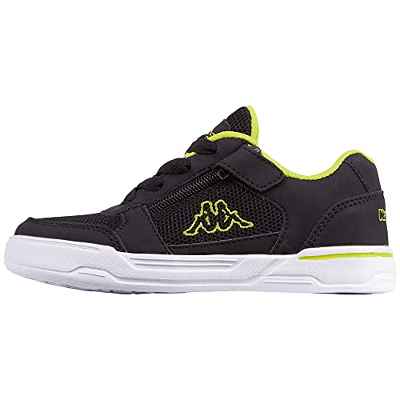 Kappa Clane Sun K, Zapatillas para Correr, Negro Lima, 34 EU