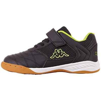 Kappa DAMBA K Unisex Kids, Zapatillas para Correr de Carretera, Negro (1140 Black/Yell), 26 EU