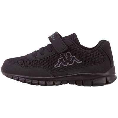 Kappa Follow OC, Zapatillas Unisex niños, Negro (Black/Grey 1116), 26 EU