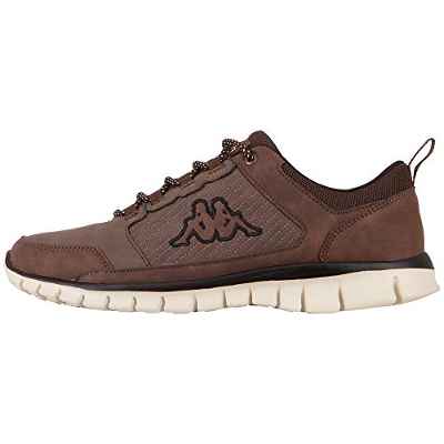 Kappa TUMELO XL Men, Zapatillas para Correr de Carretera Hombre, 5043 Brown Offwhite, 47 EU