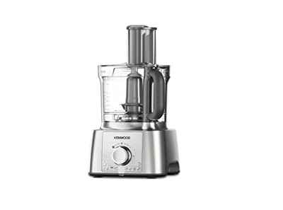 Kenwood MultiPro Express FDP65.820SI - Procesador de Alimentos 1000 W (bol de 3 L, batidora de vaso de 1.5 L, exprimidor, accesorios de corte, accesorios Express Serve y Express Dice)