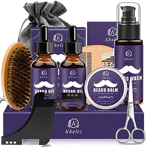 Kit Cuidado Barba Para Hombres