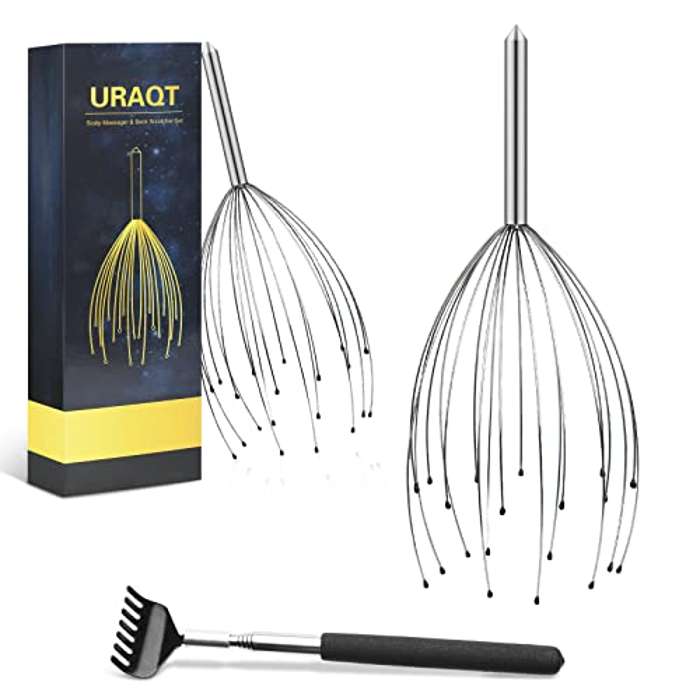 Kit de masajeador de cabeza y espalda