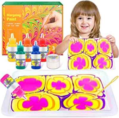 Kit de pintura marmoleada Hiwezezc 