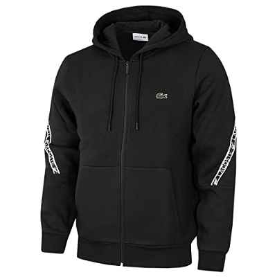 Lacoste Sh9885 Sudaderas, Negro, M para Hombre