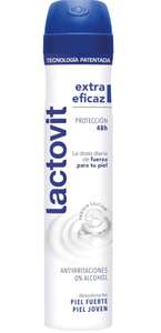 Lactovit - Desodorante Extra Eficaz con Microcápsulas Protect, 0% Alcohol, Anti-irritaciones y Eficacia 48H, El ambalaje puede variar