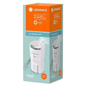 LEDVANCE Purificador de aire UVC HEPA, purificador de aire,potencia UV-C total para desinfectar y para un clima ambiental agradable