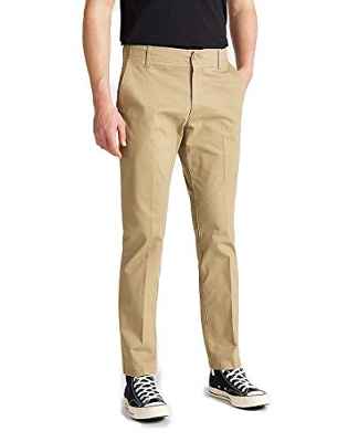 Lee Extreme Motion Chino Pantalones, Beige (Taupe 07), 33W / 32L para Hombre