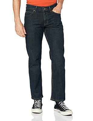 Lee Legendary Regular Jeans, Hombre, Azul (Enjuague), 33W / 30L