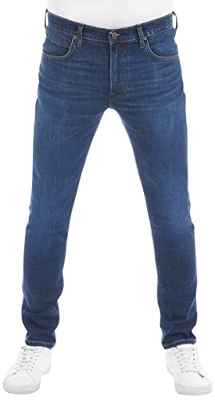 Lee Luke Jeans Vaqueros, Hombre, Azul (Dk Worn Kansas), 34W/38L