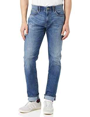 Lee Slim Fit MVP, Jeans, Hombre, Azul (Lenny), 32W x 36L