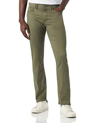 Lee Slim Fit MVP, Jeans Para Hombre, Verde (Muted Olive), 31W / 32L