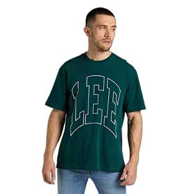 Lee Varsity tee Camiseta, Rückenne, M para Hombre