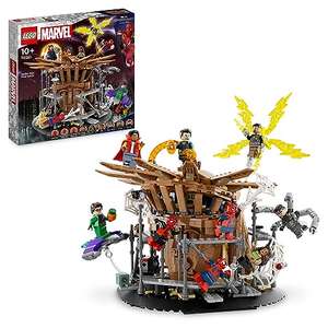 LEGO 76261 Marvel Batalla Final de Spider-Man, Recrea la Escena de No Way Home con 3 Minifiguras