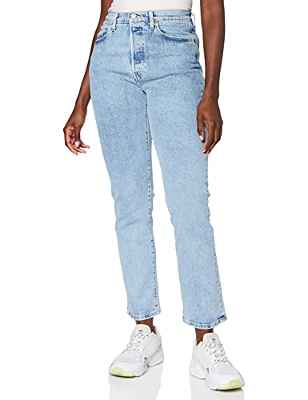 Levi's 501 Crop Samba Tango Surge Vaqueros, 34W / 28L para Mujer