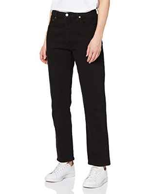 Levi's 501 Crop Vaqueros, Black Heart, 27W / 28L para Mujer