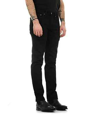 Levi's 511 Slim Fit Vaqueros, Negro (Nightshine X), 36W / 34L para Hombre