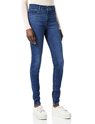 Levi's 720 HIRISE Super Skinny Echo Chamber Tapered, Dark Indigo-Worn IN, 27W / 34L para Mujer