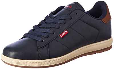 Levi's Declan Millstone 2 Tone, Zapatillas Hombre, Navy Blue, 39 EU