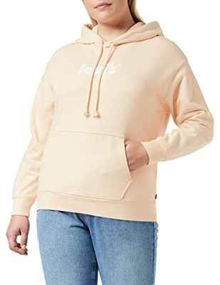 Levi's Graphic Standard Hoodie Log Sudadera con Capucha, Ssnl-Póster de Forro Polar con Logotipo de Peach Puree, XXS para Mujer