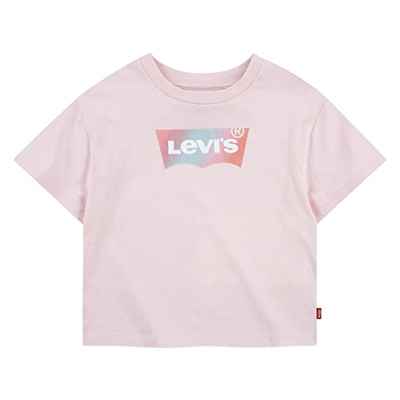 Levi'S Kids Lvg Ss Oversized Graphic Tee, Camiseta Ss para Niñas, Rosa (Roseate Spoonbill), 14 años