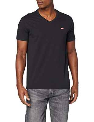 Levi's Orig Hm Vneck Camiseta, Negro (Mineral Black 0001), XX-Large para Hombre