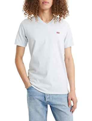 Levi's Original HM Vneck Arctic Ice Camiseta, Helado ártico, XL para Hombre