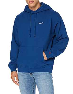 Levi's Red Tab-Sudadera con Capucha, Azul Marino, M para Hombre