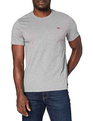 Levi's SS Original HM tee Chisel Grey Heather T-Shirt, XL para Hombre